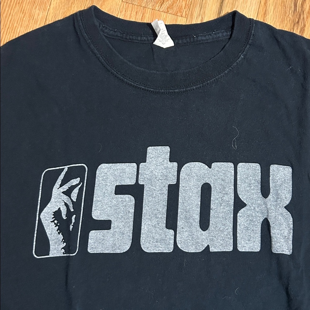 Stax Records Black T-Shirt - Picture 2 of 2